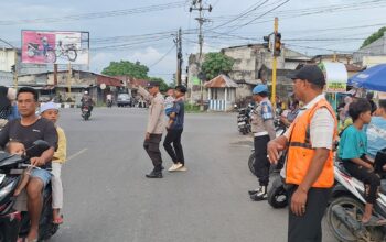 Jelang Berbuka, Polsek Gerung Siaga Amankan Ngabuburit