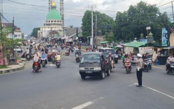 Ngabuburit di Kediri Aman! Polisi Siaga Jaga Ketertiban