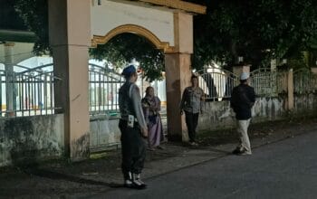 Polisi Kuripan Amankan Shalat Tarawih, Pastikan Lalu Lintas Lancar