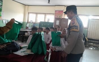 Polsek Gerung Jamin Keamanan Program Makan Bergizi Gratis (1)
