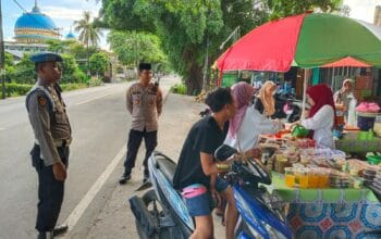 Polsek Lembar Intensifkan Pengamanan Ngabuburit Ramadan