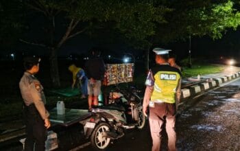 Pos Pam GMS Gerung Intensifkan Patroli Malam, Warga Lebih Aman!