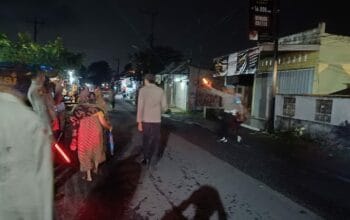 Ramadan Aman! Polisi Jaga Tarawih di Masjid Kuripan