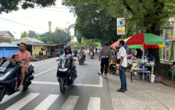 Cegah Balap Liar & Kemacetan, Polisi Kawal Ngabuburit di Lembar