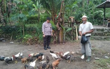 Bhabinkamtibmas Sosialisasikan Program P2B, Warga Antusias!