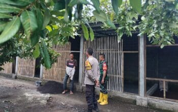 Bhabinkamtibmas Labuapi Aktif Dorong Ketahanan Pangan di Tingkat Petani
