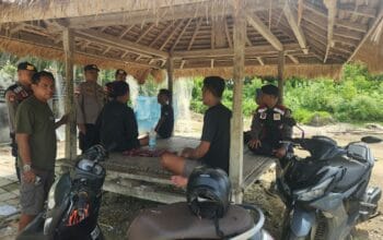 Jaga Kamtibmas, Polsek Sekotong Intensifkan Patroli Dialogis
