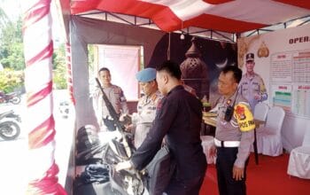 Polda NTB Pantau Pospam Batulayar, Waspada dan Disiplin Ditekankan