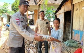 Kepedulian Polri: “Nutrisi Mantap” Tingkatkan Kesejahteraan Warga Sekotong