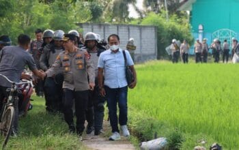 Proses Eksekusi Lahan Persawahan di Lombok Barat Berjalan Lancar Berkat Pendekatan Humanis