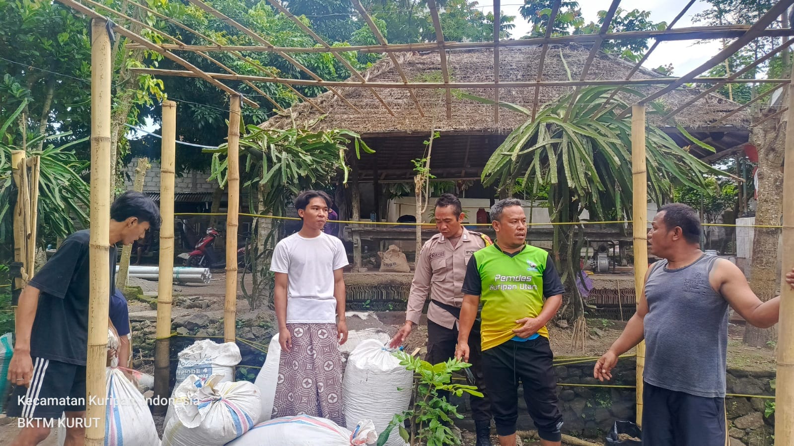 Kepolisian dan Pemuda Bersatu Perkuat Ketahanan Pangan Desa