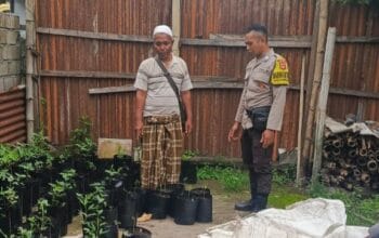 Ketahanan Pangan Nasional Dimulai dari Pekarangan Rumah: Inisiatif Polsek Kuripan