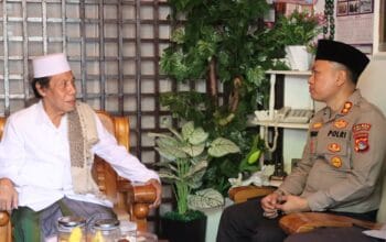 Silaturahmi Kapolres Lombok Barat dengan Ketua Ponpes Al Ishlahuddiny Dorong Kerja Sama Harkamtibmas