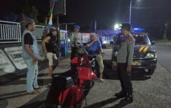 Sinergi Polri dan Masyarakat dalam Patroli Rutin di Desa Jagaraga