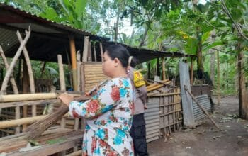 Polisi Sambangi Warga Krandangan, Ajak Budidaya Pangan Mandiri