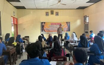 Bahaya Narkoba dan Pernikahan Dini Disorot di SMK N 2 Kuripan