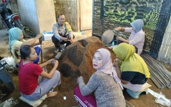 Dari Jagaraga Indah, Polsek Kediri Gerakkan Ketahanan Pangan Mandiri