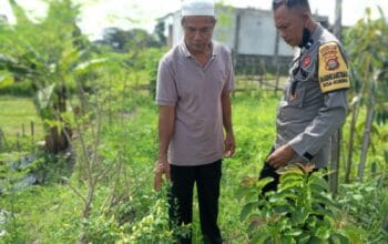 Polri Dorong Ketahanan Pangan di Desa Kuripan
