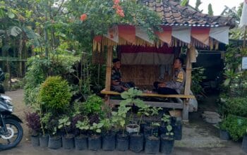 Polsek Kuripan Gandeng Warga Bangun Kemandirian Pangan Keluarga