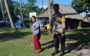 Bhabinkamtibmas Senggigi Dorong Warga Manfaatkan Lahan Kosong
