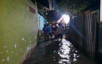 350 KK Terdampak Banjir di Pohdodol, Kecamatan Labuapi Siaga