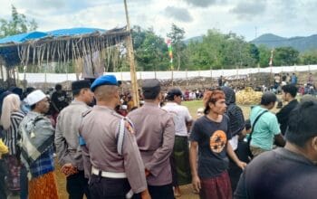 Peresean di Mareje Timur Berlangsung Kondusif, Polsek Lembar Dapat Apresiasi