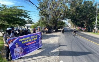 Tingkatkan Kesadaran Berlalu Lintas, Satlantas Lombok Barat Gelar Operasi Patuh di Kediri