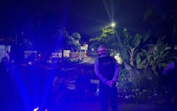 Patroli Malam Intensif Polres Lombok Barat Amankan Kecamatan Kuripan dari 3C dan Balap Liar