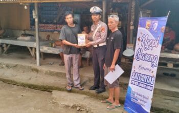 Edukasi Sopir Truk, Polres Lombok Barat Angkat Isu ODOL Lewat Program Ngopi Bareng