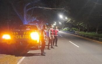 Polres Lombok Barat Rutin Gelar Patroli Preventif di Bypass Bandara Lombok