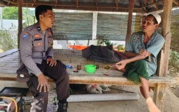 Polsek Lembar Dorong Partisipasi Warga Eyat Mayang dalam Program Pangan Nasional