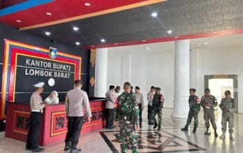 Sinergi TNI-Polri dan Pemkab Lombok Barat Jaga Keamanan Wilayah