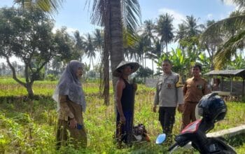 Bhabinkamtibmas, PPL, Desa Gelogor, Kediri Lombok Barat, ketahanan pangan