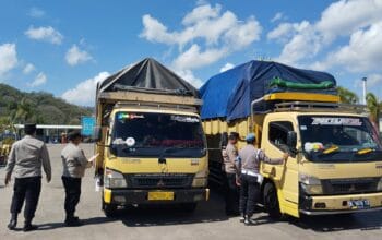 Polsek Lembar Pastikan Keamanan Penyeberangan, Fokus Cegah Barang Terlarang